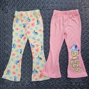 Bluey Toddler Leggings Bundle 2T Flare Pants